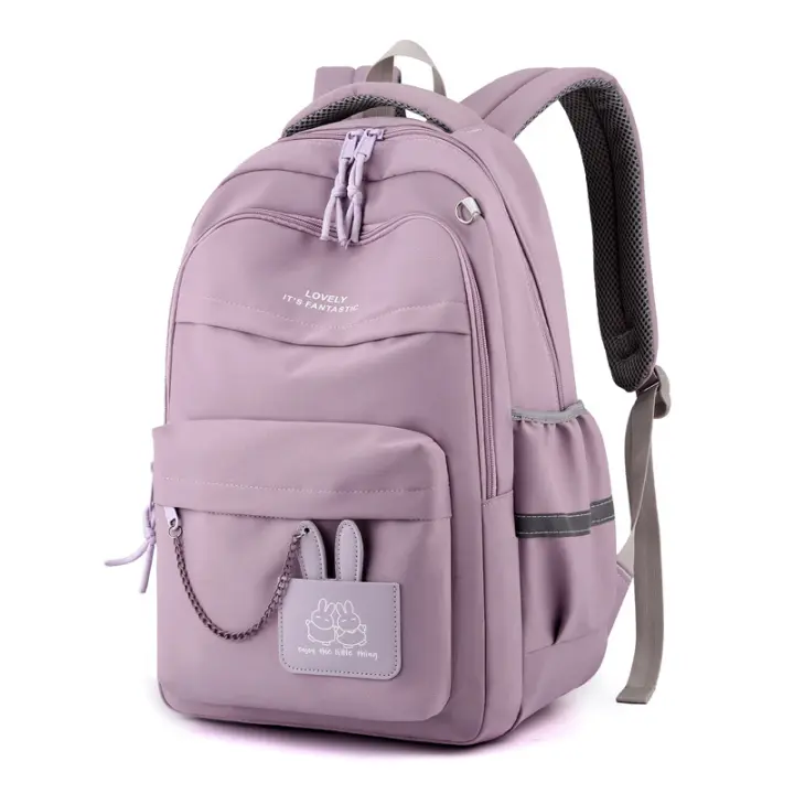Bolsa kawaii para estudiantes de primaria aregalo de gran capacidad Mochara Escolar Bonita para niños y niños de 6 A 12 años - 1