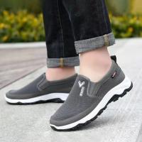 Zapatos Deportivos Transpirables Orthopedícos Mocasines Planos de Viaje para Actividades al Aire Libre Zapatillas de Moda para Hombres - details 3