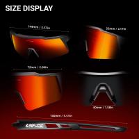 Kapvoe-gafas de sol polarizadas para ciclismo para hombre y mujer, lentes de sol de pesca, UV400 - details 4