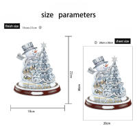 Pegatinas de Ventana de Navidad 2024 Campana de Navelganta Pino de PVC Autoadhesiva - details 42