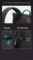 Mochila de gran capacidad de Mark Ryden - Ligera, correa ajustable, cierre con cremallera, forro de poliéster, estilo casual, ideal para viajes y escuela, mochila de viaje |   Mochila de estilo casual |   Bolsa con correa ajustable - details 6