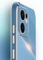 OPPO Reno13F 5G Funda para teléfono chapada en color sólido Estilo simple Múltiples colores para elegir - details 3