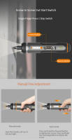 WORX-Mini destornillador inalámbrico recargable, taladro eléctrico portátil, wx242 - details 10