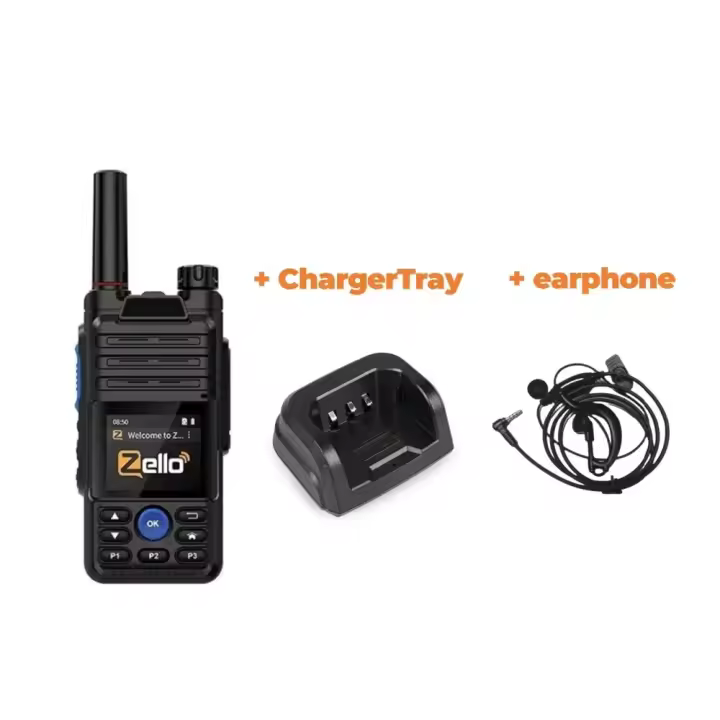 Walkie Talkie Android Zello-Global, Auricular, 4G, Netcom completo, con Bluetooth, WiFi, Larga Distancia, Llamadas PTT - 1