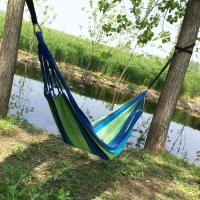 Hamaca Camping Individual 2025 - Nylon 600D Ultraresistente para Jardín/Exterior/Viajes |   Soporte 200kg, Plegable en 5s (Incluye Mosquetones y Bolsa Impermeable) - details 2