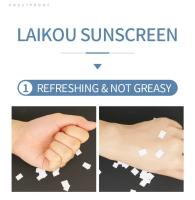 LAIKOU cremas de aislamiento de protección solar cuidado de la piel hidratante control de aceite crema solar cuidado de la piel SPF50 + PA + Suns coreanos Creen - details 10