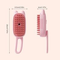 Cepillo para gatos, cepillo de limpieza multiusos con peine húmedo para gatos, cepillo general para gatos con agua, cepillo para gatos para pantalones cortos, MED Anti-Flying P - details 3