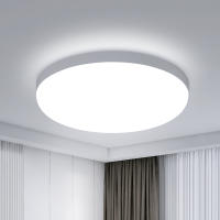 Lámpara de Techo Moderna Goeco 24W Iluminación Interior Impermeable para Sala de Estar Dormitorio Comedor Diseño Nórdico con Lentes LED Acril Material Semi-surtado Montaje - details 1
