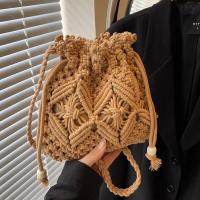Mochila de Playa de Paja Tejida a Mano de Leten Estilo Occidental Versátil Alta Gama Lusso - details 1