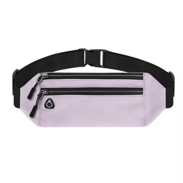 Riñoneras ultrafinas para correr, bolsa ligera multifunción para correr maratón, almacenamiento, bolsa deportiva impermeable para teléfono - 1