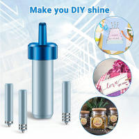 Kit de herramientas de transferencia de lámina portátil con 3 cuchillas, Kit de reparación de transferencia de lámina para Cricut Joy Circut Maker - details 2