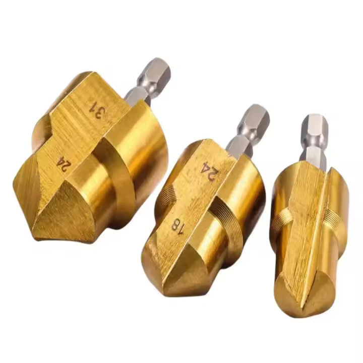 Broca de Elevación de Hexágono Broca de Taladro para Tuberías de Agua y Carpintería 1/3 PCS - 1