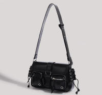 Cool Spice Girls Underarm Baguette Bag Mujer 2025 Nuevo diseño de nicho Bolso locomotor Bolso bandolera de hombro de viajero de moda. - details 3