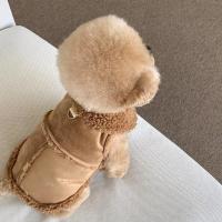Chaleco de Invierno para Perros Cálida Prenda de Mascota de Piel de Vaca para Perros Pequeños y Medianos Ropa de Cachorro Terrier de Yorkshire - details 2