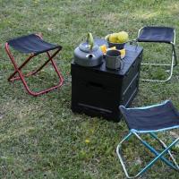 Silla para acampar al aire libre, silla plegable dorada de aleación de aluminio con bolsa, taburete, asiento, pesca, Camping - details 7