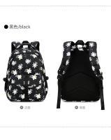 Mochila Escolar de Gran Capacidad OKKID Bolsa de Libro con Flores para Niñas de Edad Media - details 19