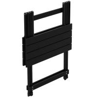 Mesa plegable de aluminio para acampar, mesa auxiliar para balcón, escritorio ultraligero, mesa de picnic plegable - details 2