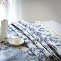 Mesa central de lino floral INS y algodón vintage, funda para restaurante, mantel, tapete para picnic, fondo de fotografía, habitación - details 7