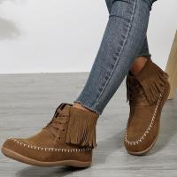 Botas martin planas de moda para mujer, botas casuales de marea, Otoño e Invierno - details 3