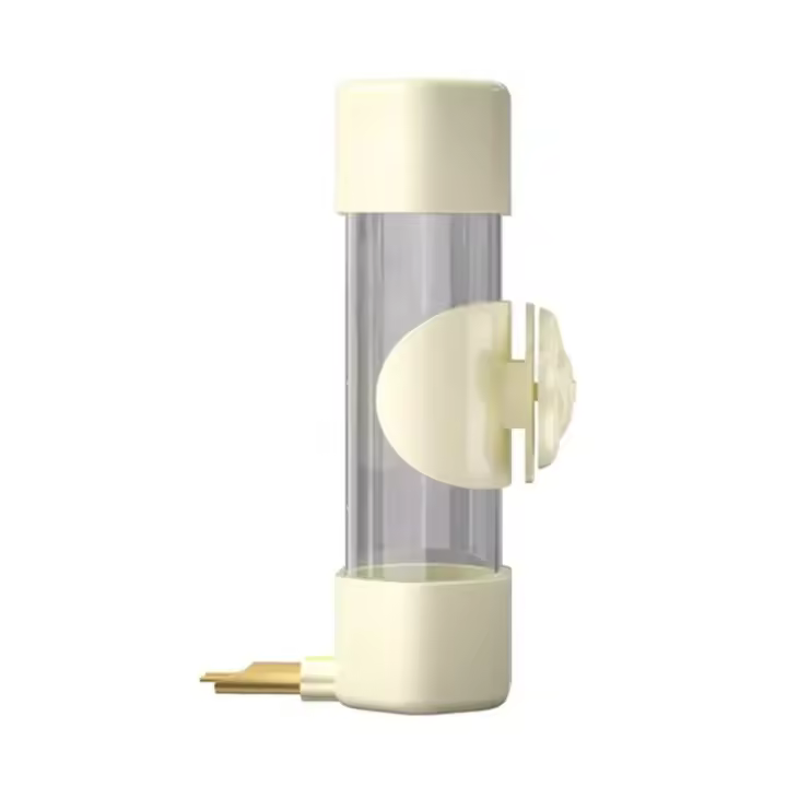 Dispensador de agua creativo para loros, alimentador de agua desmontable a prueba de fugas para pájaros, botella para beber automática antideslizante para perros, 200ml - 1