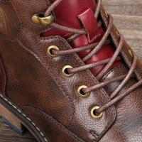 Botines para hombre Botas de cuero para hombre Bota de marca para hombre - details 11