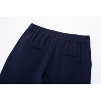 BUNO- cazadora lisa a la moda para mujer, abrigo con bolsillos, cuello en V, manga larga con una hilera de botones, trajes elegantes para mujer - details 17