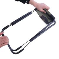 Silla plegable portátil para exteriores, taburete de aluminio ligero y duradero con bolsa, utilizado para pescar, hacer picnic y acampar - details 13