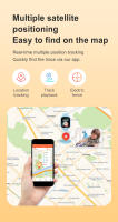 2025 Nuevo VK26 4G Reloj inteligente para niños WIFI Cámara de 0,3 Mpix Tarjeta SIM Posicionamiento GPS Llamada de emergencia SOS Chat de video HD Detección de frecuencia cardíaca Compatible con Android IOS Smartwatch - details 4