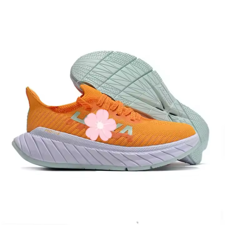 Zapatos deportivos ligeros para correr de carretera con tablero de carbono de carreras profesionales para hombres y mujeres Carbono X - 1