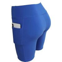 Pantalones cortos de yoga para mujer, pantalones cortos deportivos de verano, entrenamiento de motociclista, pantalones cortos deportivos para correr, ropa deportiva de secado rápido con bolsillo transpirable - details 4