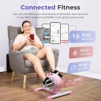 Bicicleta estática Inteligente, Mini pedaleador bajo encimera con Doble función para Personas Mayores, opcionalmente con aplicación Gratuita SunnyFit y Magnetic - details 13