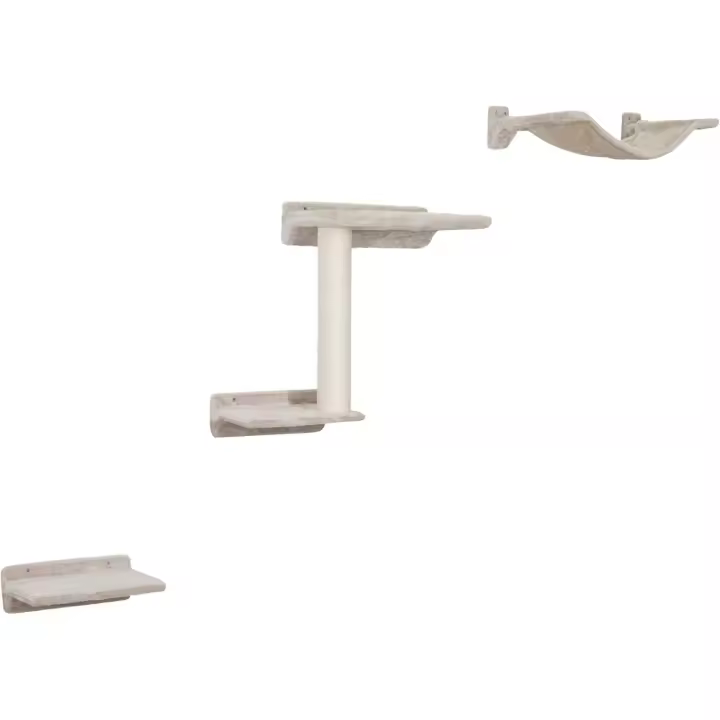 Maxi-Pet 81632 Zugspitze Muro de escalada para gatos, color beige - 1