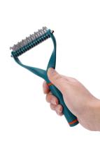Cortador de Nudos de Pelo de Mascotas Cepillo de Desenredar de Doble Cara para Perros y Gatos - details 4