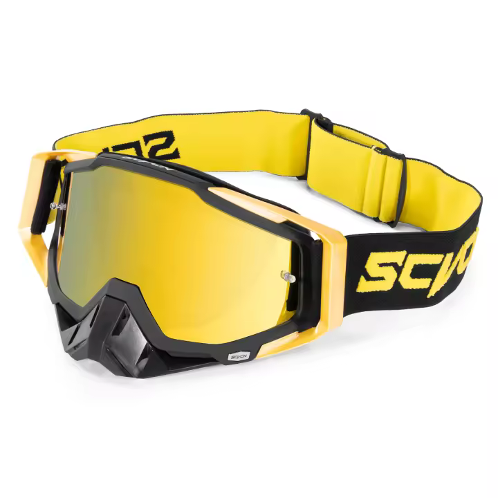 Scvcn gafas de sol a prueba de viento para motocicleta, lentes de visión amplia para deportes al aire libre, equitación, Motocross, esquí, UV400, máscaras para hombres - 1