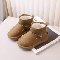 Botas de nieve de estilo coreano para niñas, zapatos antideslizantes de fondo suave, versátiles, informales, mantienen el calor, de felpa, a la moda, novedad de invierno, 2024 - details 3