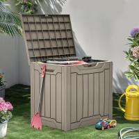 Caja de Almacenamiento de Resina Impermeable 31 Galones Ideal para Almohadas, Equipo de Jardín - details 2
