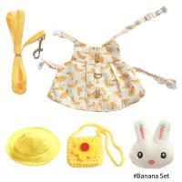 Accesorios de Chaleco para Conejo Correa para Mascotas al Aire Libre Ropa de Conejo con Correa de Arneso - details 15