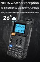 Quansheng-walkie-talkie portátil UV 5R Plus, Radio Am Fm bidireccional, conmutador, estación VHF, receptor K5, juego inalámbrico Ham de largo alcance - details 6