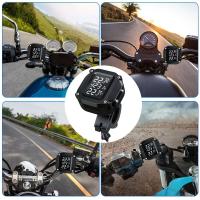 Sensores TPMS de carga Solar para motocicleta, sistema de alarma de temperatura de neumáticos para monitoreo de presión de neumáticos de motocicleta - details 26