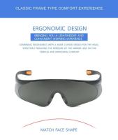 Ciclismo de seguridad UV antideslizante, mujeres y hombres pequeños, gafas protectoras para trabajo al aire libre - details 2