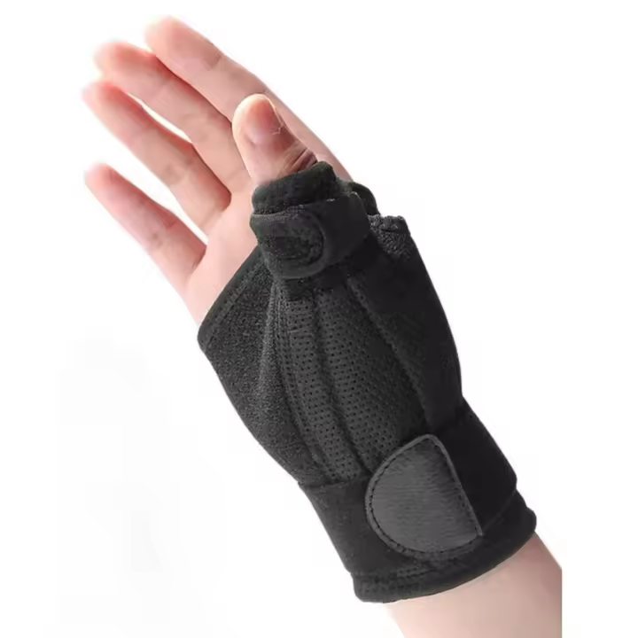 1 soporte para muñeca con soporte para pulgar para hombres y mujeres, estabilizador de muñeca para esguinces y tendinitis - 1