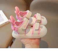 Sandalias de dibujos animados para niños y niñas, zapatos de playa suaves, informales, antideslizantes, color rosa verdoso, de 2 a 12 años - details 17