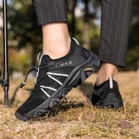 Zapatos de senderismo de montaña para hombre y mujer, zapatillas deportivas transpirables para caza, talla grande 36-46, verano - details 9