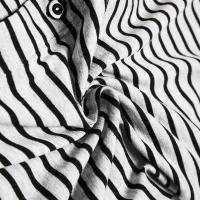 Pijama Para Hombre Con Rayas Camiseta De Cuello Redondo Manga Larga Cómodo Y Casual Ideal Para El Hogar Tallas S-3XL - details 3
