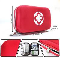 Bolsa de primeros auxilios médica de emergencia, bolsa vacía para viaje, Camping, coche, Kit de supervivencia de rescate al aire libre, estuche de almacenamiento portátil EVA - details 2