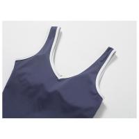 Conjunto deportivo cruzado de cintura alta para mujer, traje corto sin espalda, ajustado, desnudo, para Yoga, correr, Fitness - details 20