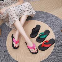 2024 nuevas zapatillas antideslizantes ligeras para mujer, chanclas planas, zapatos básicos para interiores y exteriores - details 0