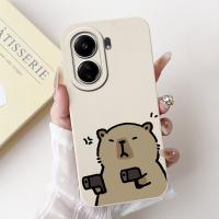 Funda de teléfono para Xiaomi Redmi 13C 4G 5G, cubierta trasera de silicona mate suave para Redmi 13 4G 13R 5G, estilo gótico, moda femenina - details 1