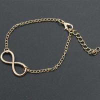 caliente minimalista Punk Vintage Bijoux moda encanto infinito 8 pulseras para mujeres regalo hombres cadena pequeños brazaletes joyería barata - details 5