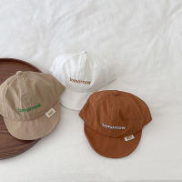 Gorra de béisbol coreana con letras de verano, gorro fino suave con visera para bebé, gorra con visera transpirable de secado rápido para niños - details 13